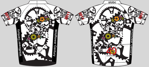 Image of the 2011 Wildflower jersey