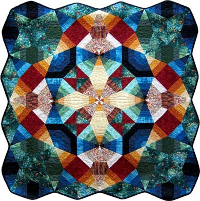 Kaleidoscope quilt